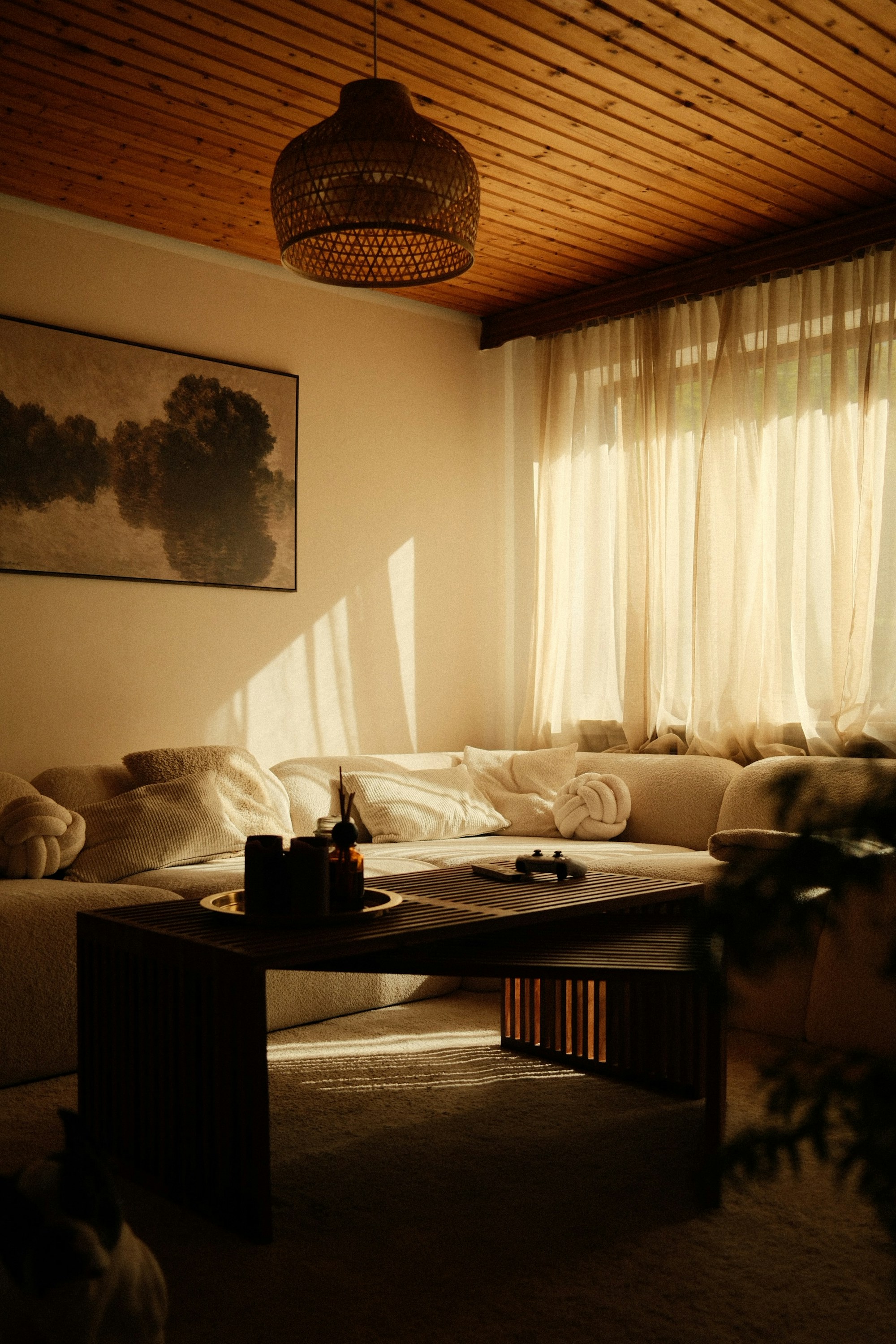 A warm, quiet room